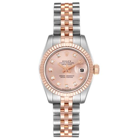 rolex datejust lady 26 rose gold price